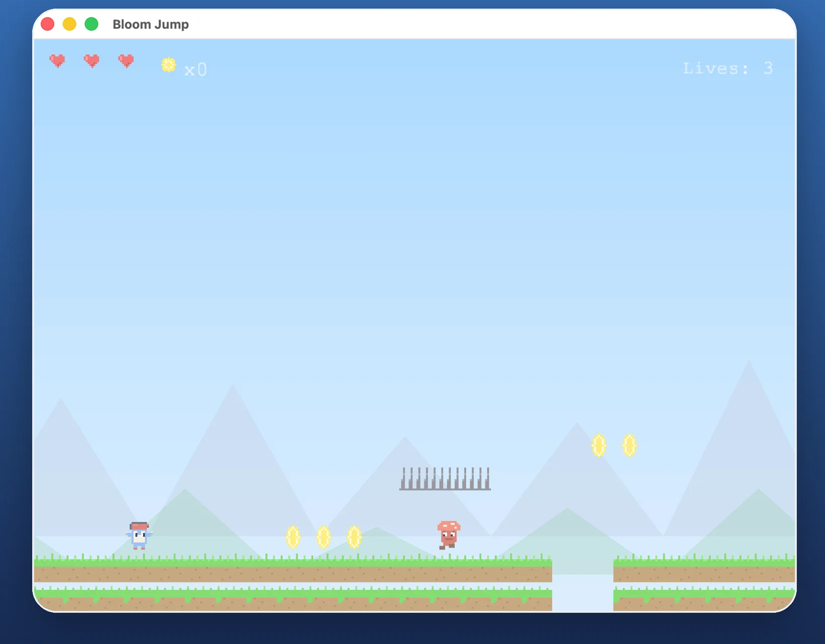 Bloom Jump gameplay on Mac